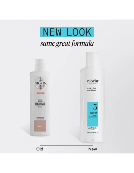 Nioxin - System 3 - Scalp + Hair Conditioner - 300ml view 4