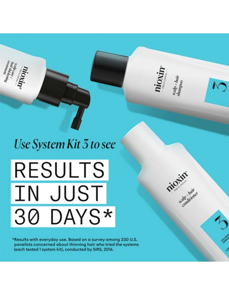 Nioxin - System 3 - Scalp + Hair Conditioner - 500ml view 7