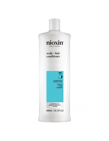 Nioxin - System 3 - Scalp + Hair Conditioner - 500ml view 3