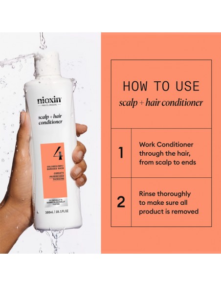 Nioxin - System 4 - Scalp + Hair Conditioner - 1000ml view 5