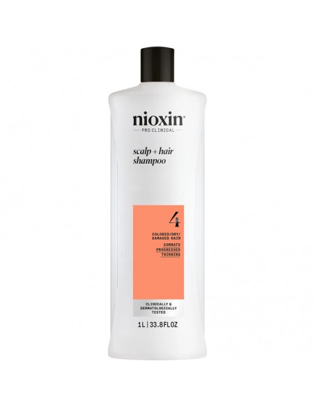 Nioxin - System 4 - Scalp + Hair Shampoo - 1000ml view 3