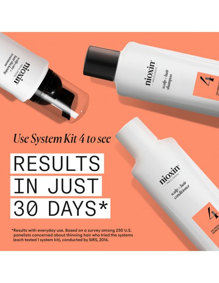 Nioxin - System 4 - Scalp + Hair Shampoo - 1000ml view 5
