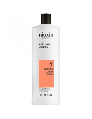 Nioxin - System 4 - Scalp + Hair Shampoo - 1000ml view 2