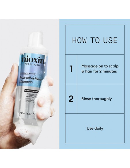 Nioxin - Ultimate Power - Hair Fall Defense Shampoo - 1000ml view 6