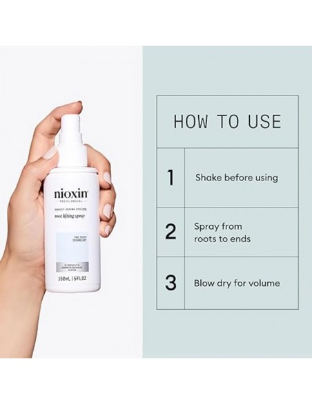 Nioxin - Density Defend Styling - Root Lifting Spray - 150ml view 7
