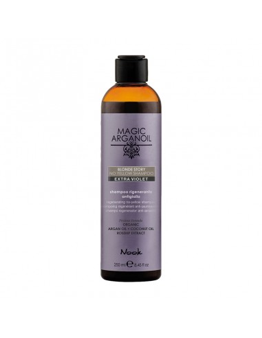 Nook - Magic ArganOil - Blonde Story No Yellow Shampoo - 250ml view 2
