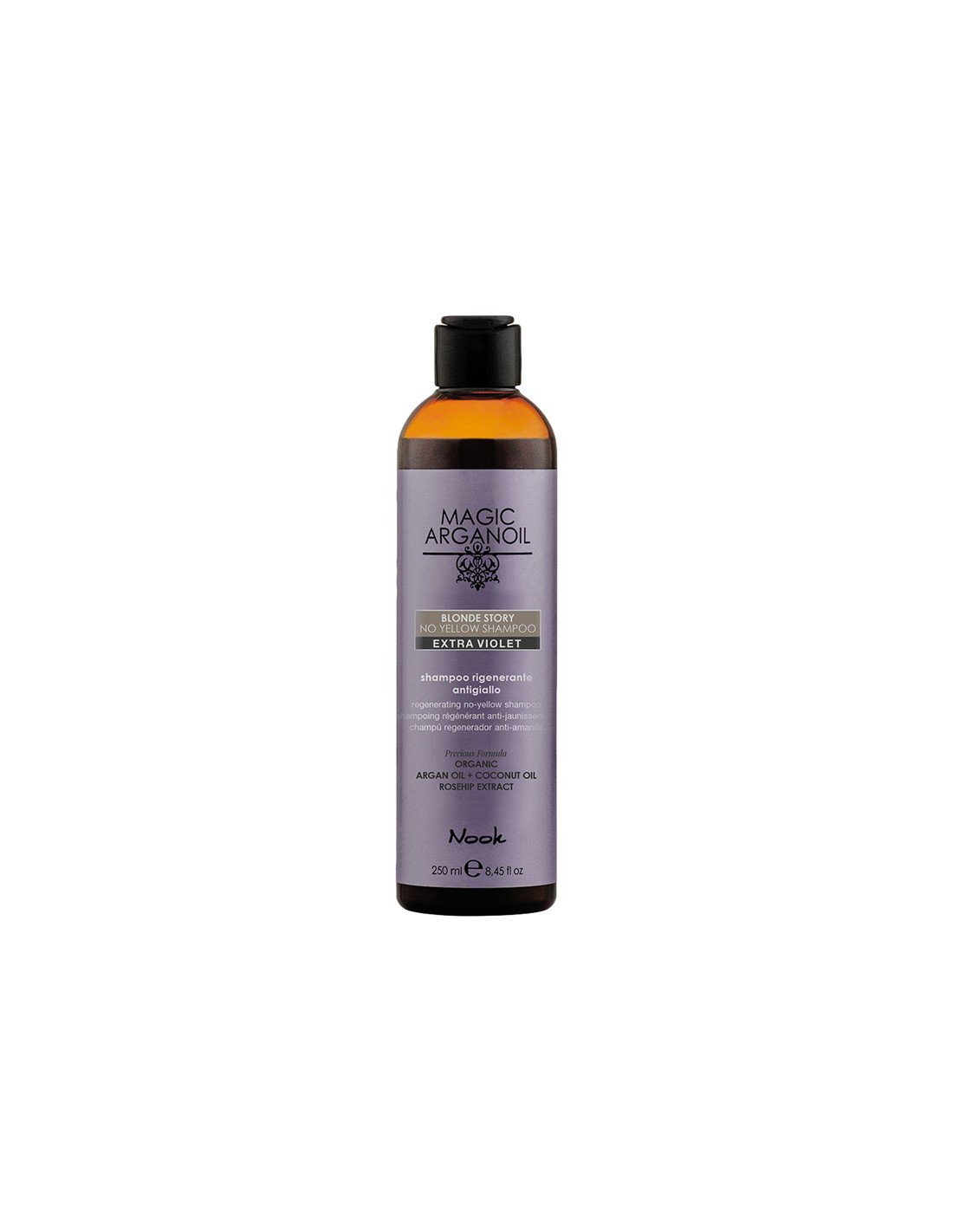 Nook - Magic ArganOil - Blonde Story No Yellow Shampoo - 250ml