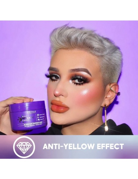 Nutree Brazilian Bondox Expert Hair Mask Blonde Hair - 1000g view 5