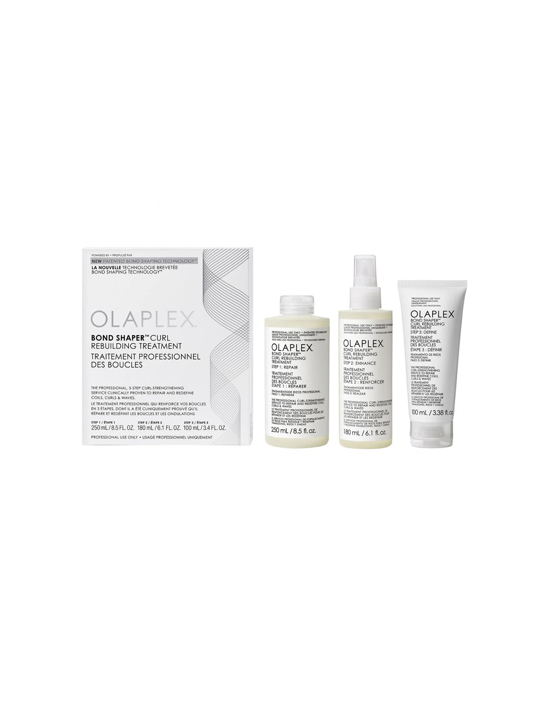 Olaplex - Bond Shaper Curl Rebuilding Treatment Kit