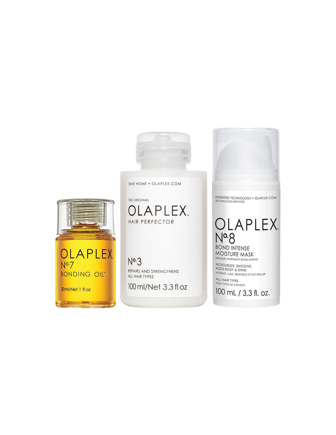 Olaplex - No. 3 & No. 7 & No. 8 Trio