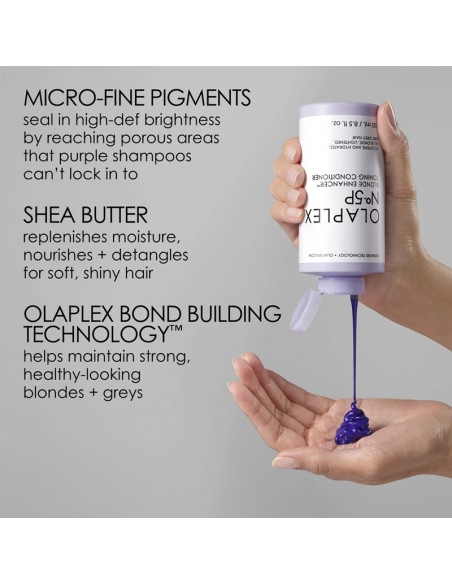 Olaplex - No. 5P Blonde Enhancer Toning Conditioner - 1000ml view 5