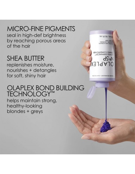 Olaplex - No. 5P Blonde Enhancer Toning Conditioner - 250ml view 8