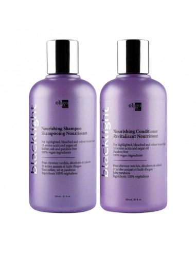 Oligo Blacklight - Nourishing Shampoo & Conditioner - 250ml Duo view 2