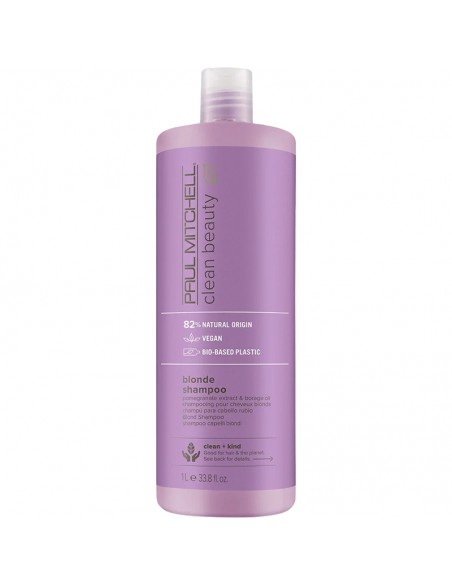 Paul Mitchell - Clean Beauty - Blonde Shampoo - 1000ml view 3