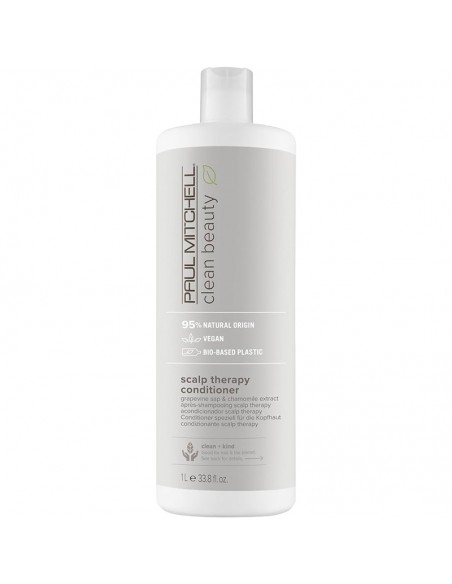 Paul Mitchell - Clean Beauty - Scalp Therapy Conditioner - 1000ml view 3