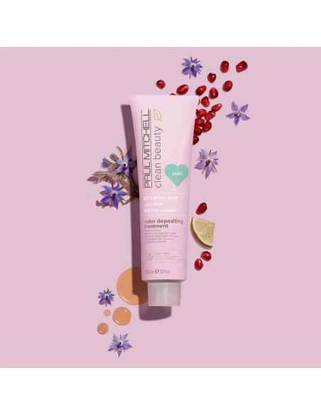 Paul Mitchell - Clean Beauty - Color Depositing Treatment Jade - 150ml view 5