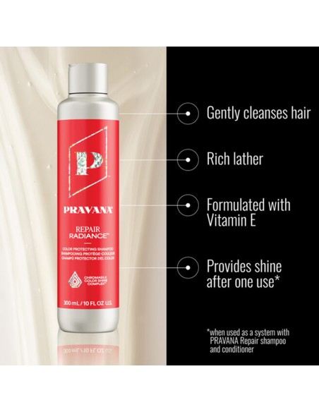 Pravana - Repair Radiance - Color Protecting Shampoo - 1000ml view 5