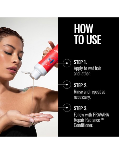 Pravana - Repair Radiance - Color Protecting Shampoo - 300ml view 7