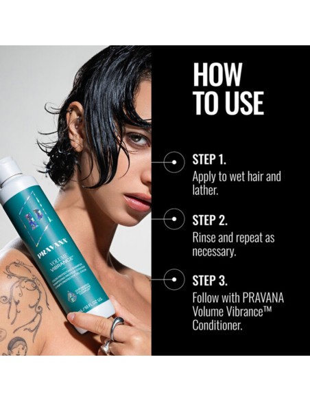 Pravana - Volume Vibrance - Color Protecting Shampoo - 300ml view 7