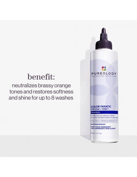 Pureology - Color Fanatic - Top Coat + Tone Blue - 200ml view 4