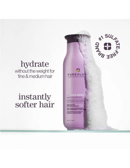 Pureology - Hydrate Sheer - Shampoo - 266ml view 4
