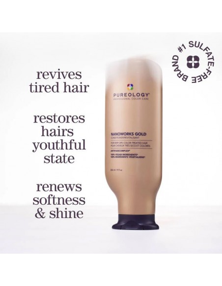 Pureology - Nano Works Gold - Conditioner - 266ml view 4