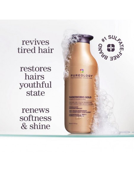 Pureology - Nano Works Gold - Shampoo - 266ml view 4