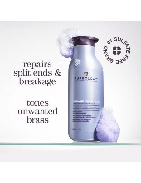 Pureology - Strength Cure Blonde - Purple Conditioner - 266ml view 4