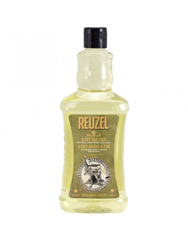 Reuzel - 3-In-1 Tea Tree Shampoo, Conditioner & Bodywash - 1000ml view 2