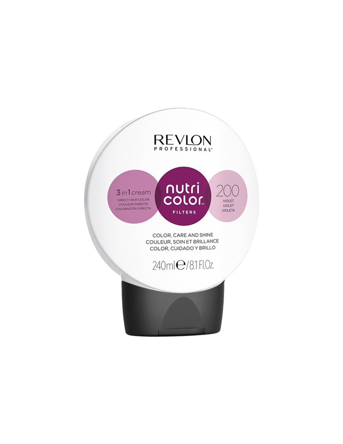 Revlon Nutri Color Fashion Filters 200 Violet - 240ml