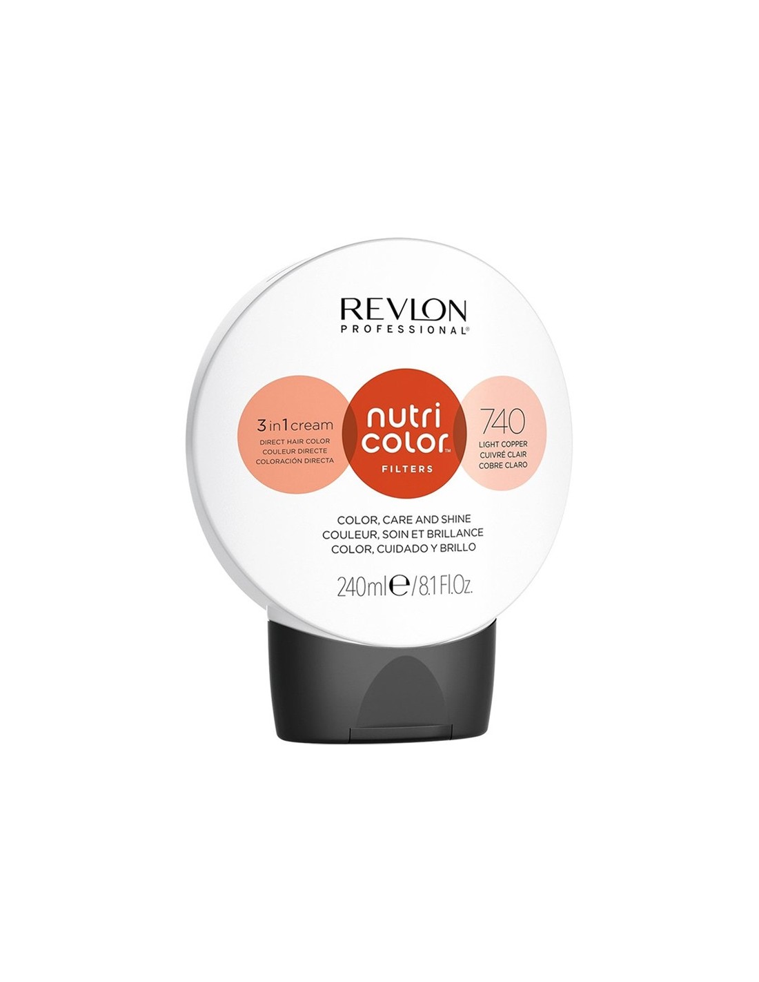 Revlon Nutri Color Toning Filters 740 Light Copper - 240ml