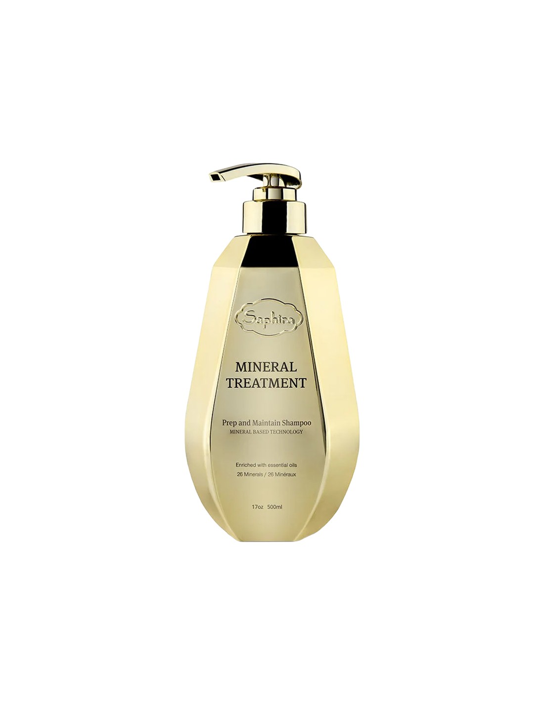 Saphira - Mineral Treatment - Prep and Maintain Shampoo - 500ml