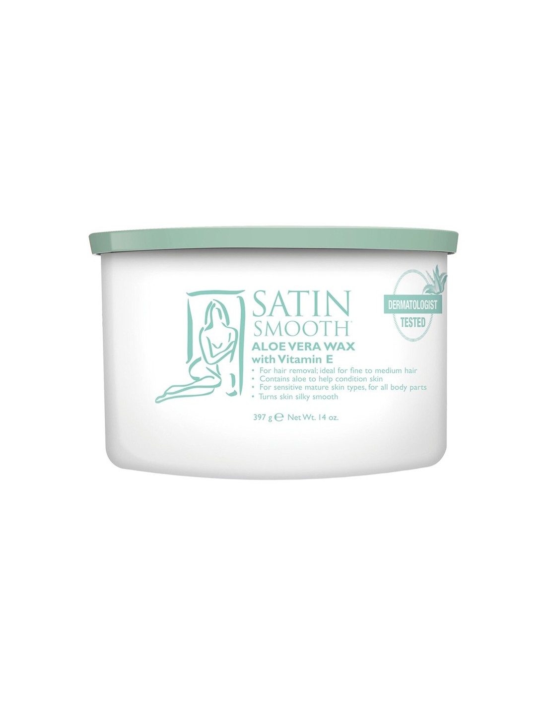 Satin Smooth - Aloe Vera Cream Wax - 397g