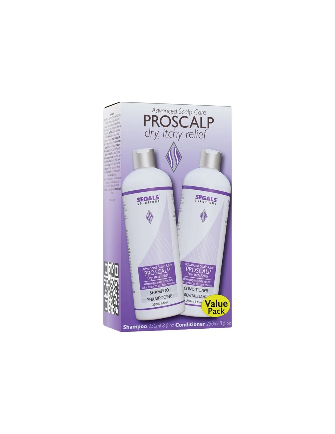 Segals - ProScalp Dry Itchy Scalp Relief - 250ml Duo