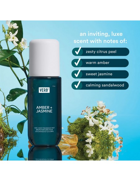 VERB - Amber + Jasmine Hair + Body Mist - 150ml view 5