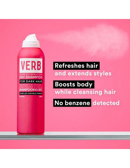 VERB - Dry Shampoo - Dark Hair - 61ml view 4