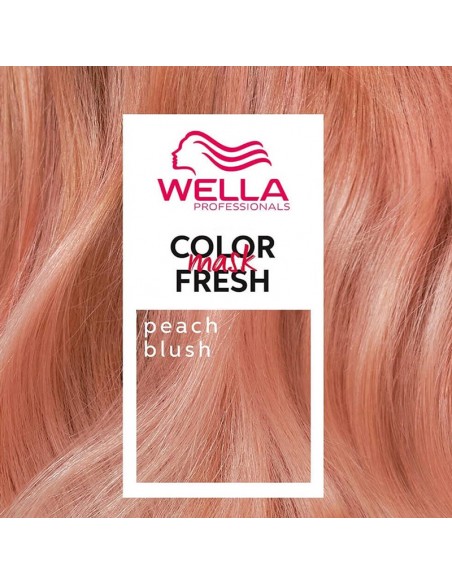 Wella - Color Fresh Mask - Peach Blush view 5