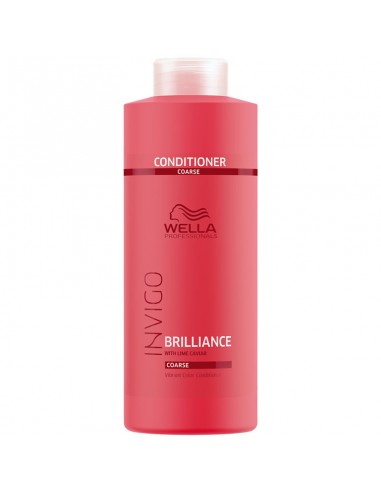 Wella - Invigo Brilliance Conditioner Coarse Hair - 1000ml view 2