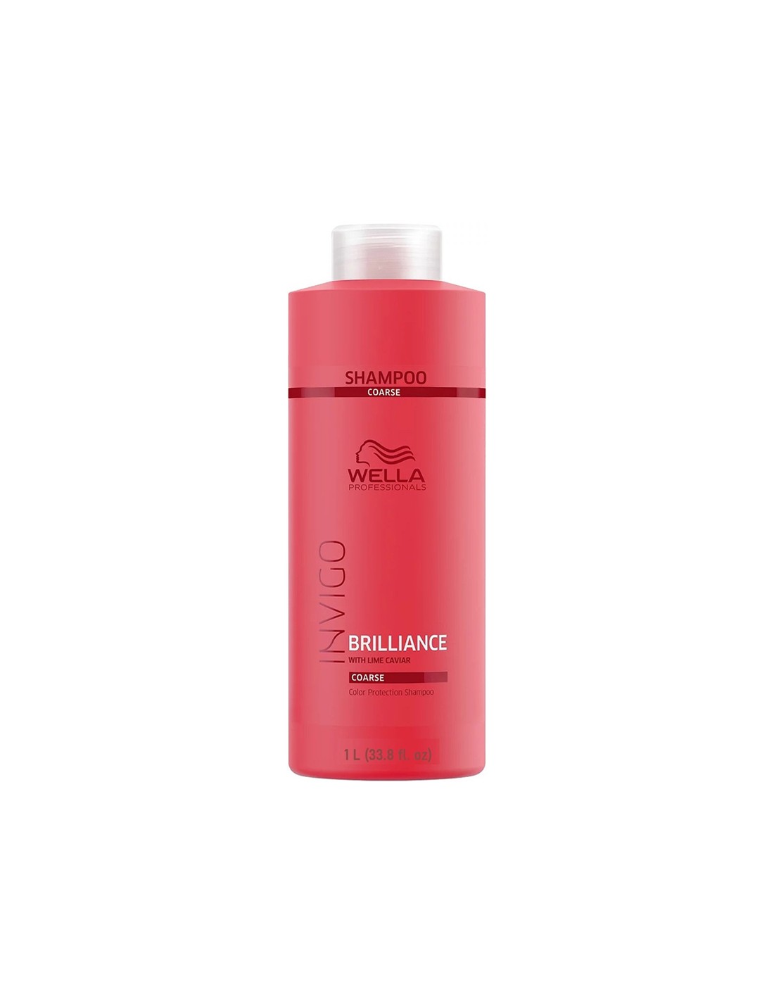 Wella - Invigo Brilliance Shampoo Coarse Hair - 1000ml