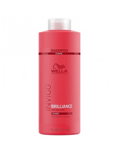 Wella - Invigo Brilliance Shampoo Coarse Hair - 1000ml view 2