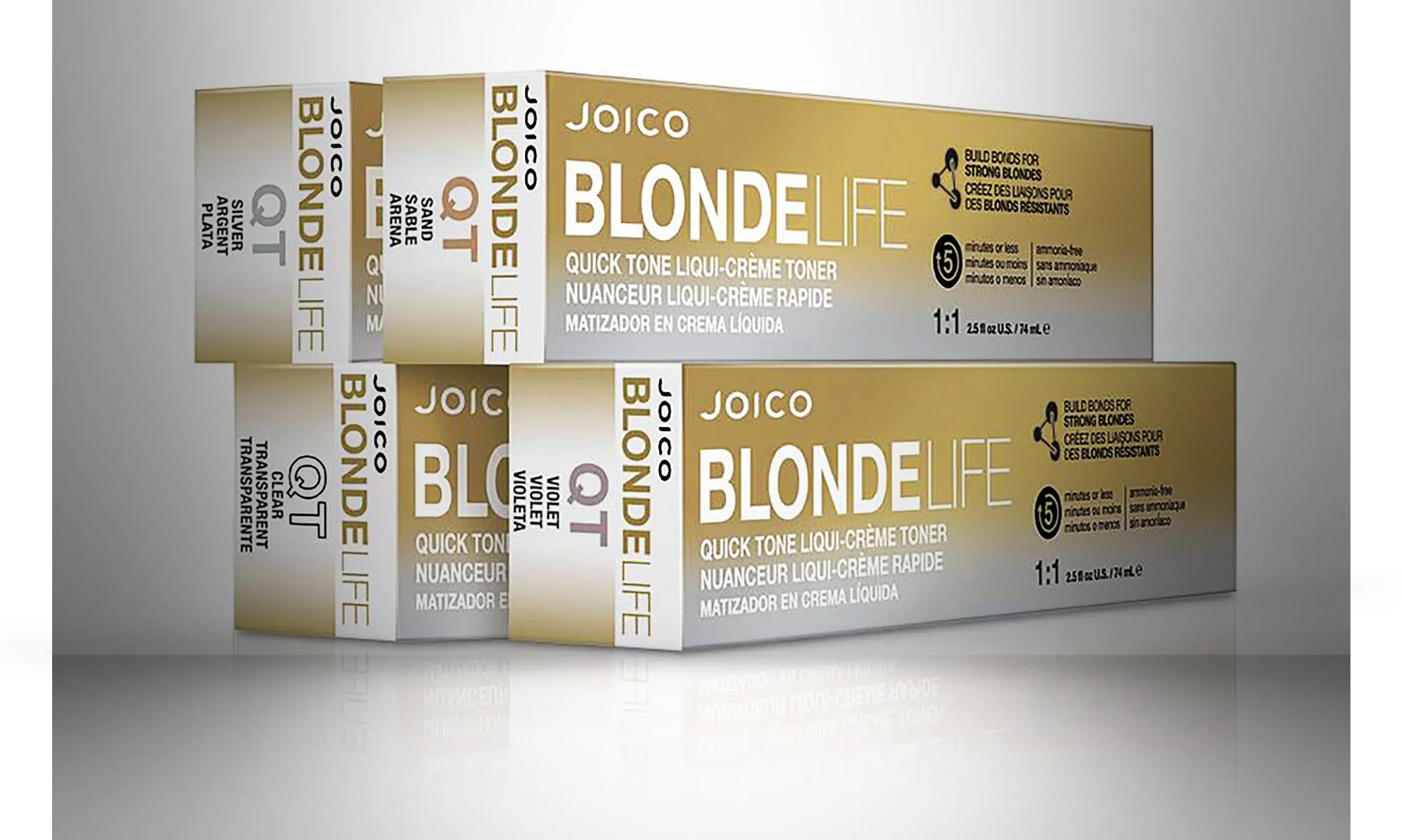 Violet Toner Tone Blonde Quick Life Liqui-Creme