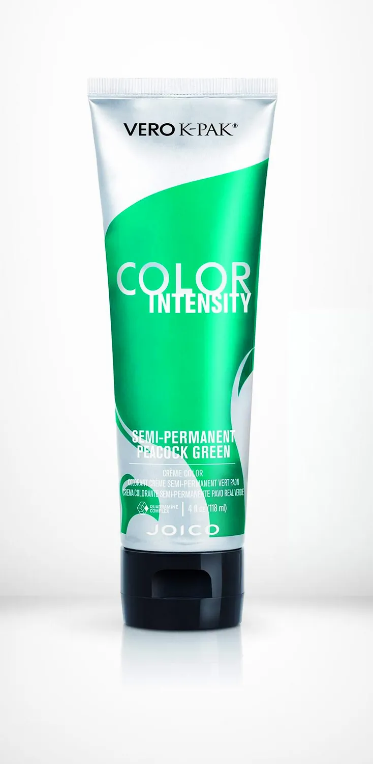 Peacock Intensity 118mL/4oz Color Green color Semi-permanent