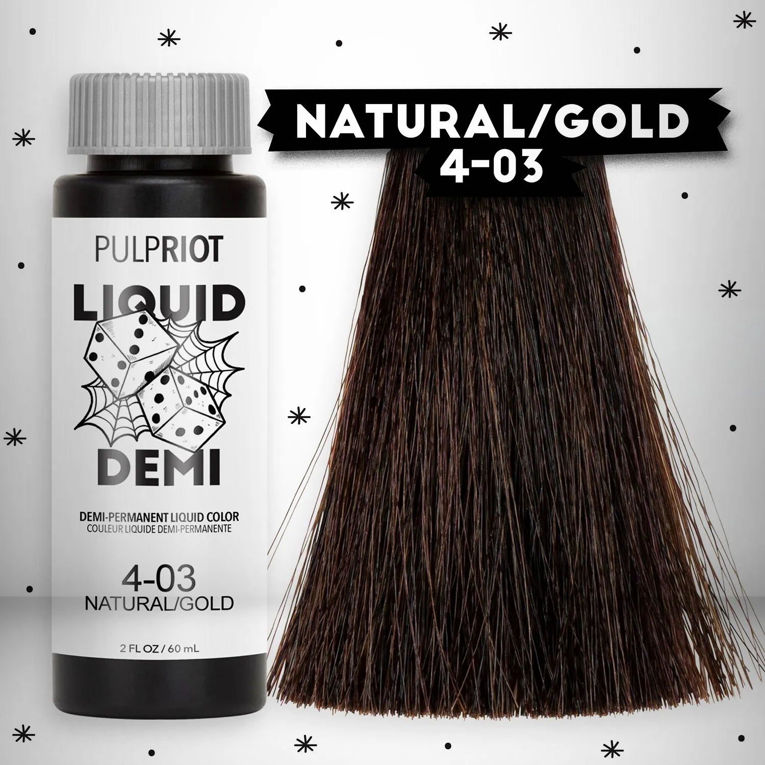 Natural/Gold Demi 4-03 Liquid