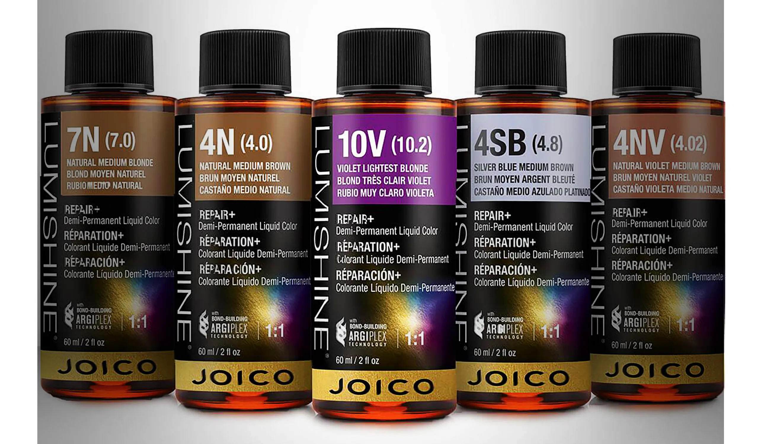 5NA Color Demi-Permanent Natural Lumishine Demi Light Liquid Brown Ash