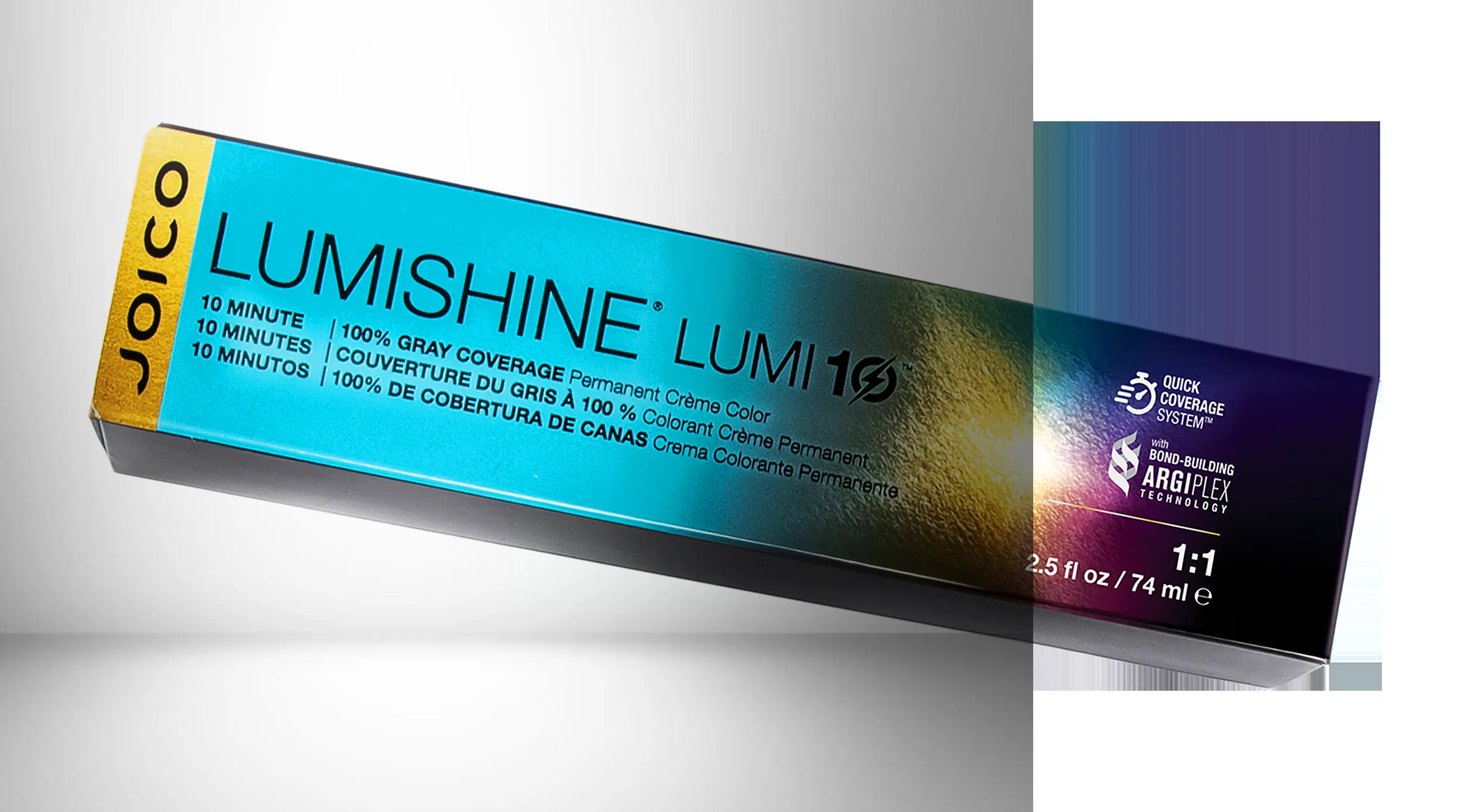 LUMI10 Violet Medium Creme 7NV Natural Permanent Lumishine Blonde Color