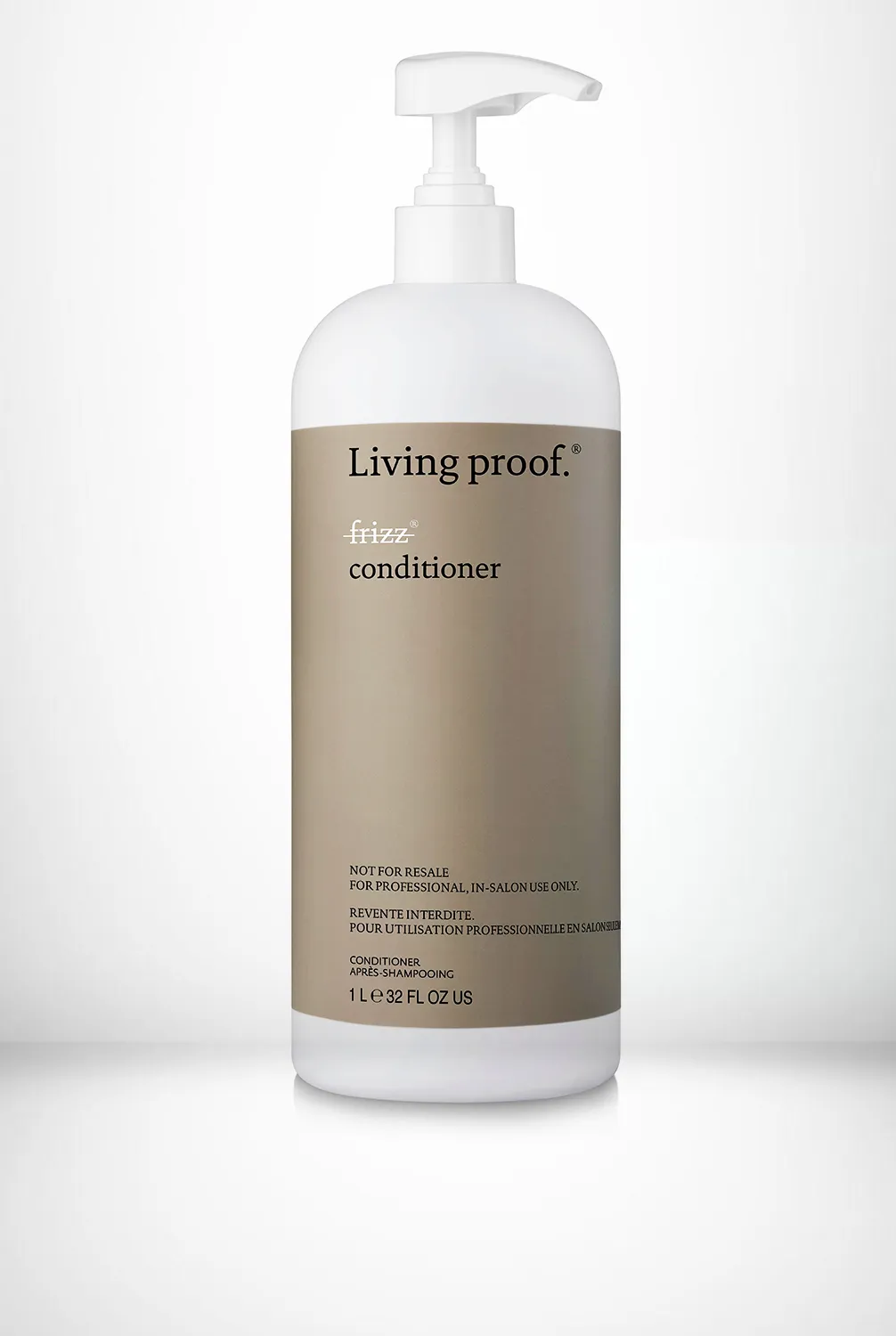 w/ Ltr pump Conditioner No Frizz