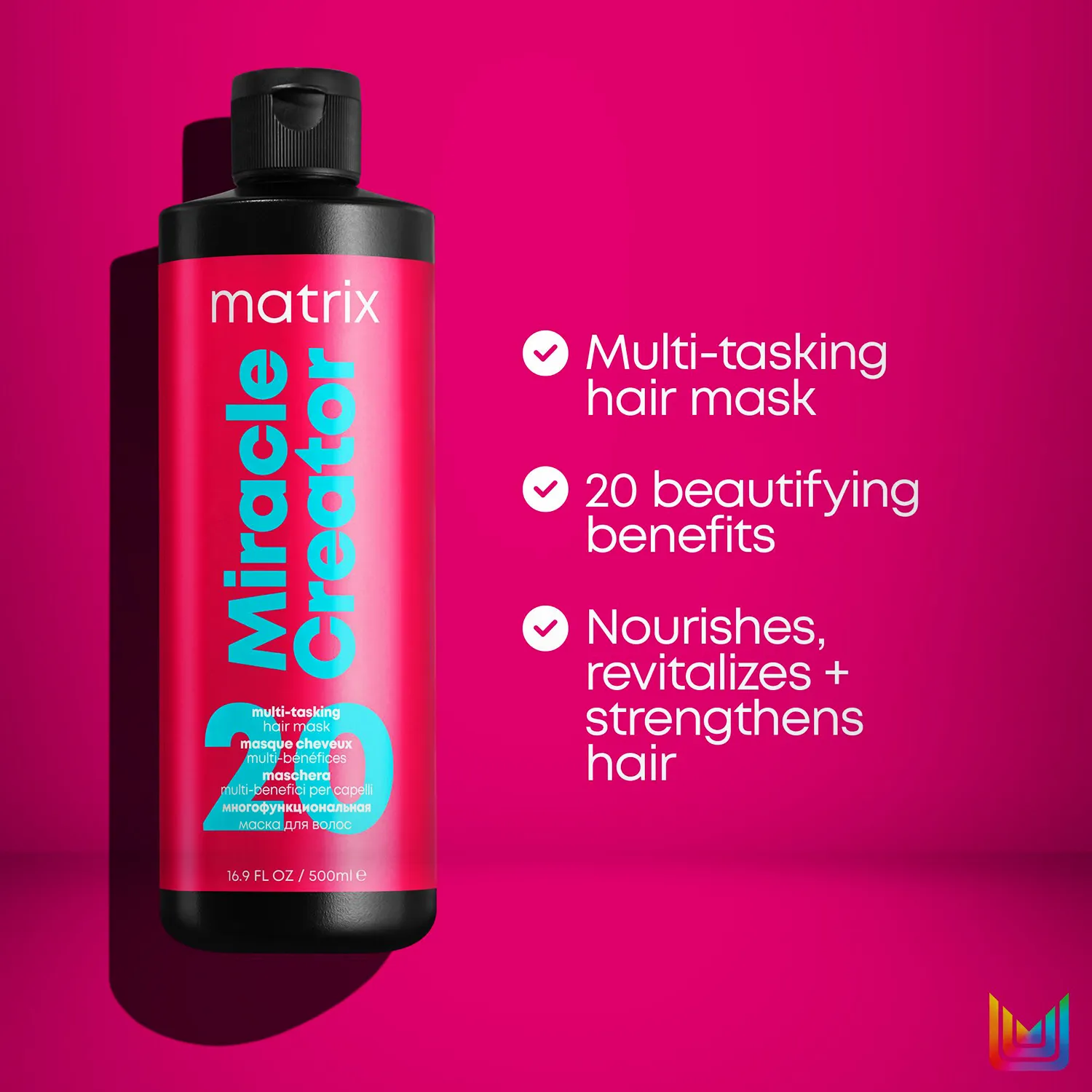 Results Miracles Total Mask 500mL Creator - View 4