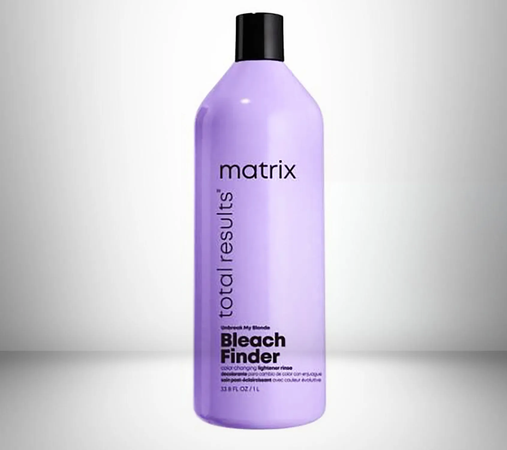 Unbreak Finder My Shampoo Total Bleach Blonde 1L Results