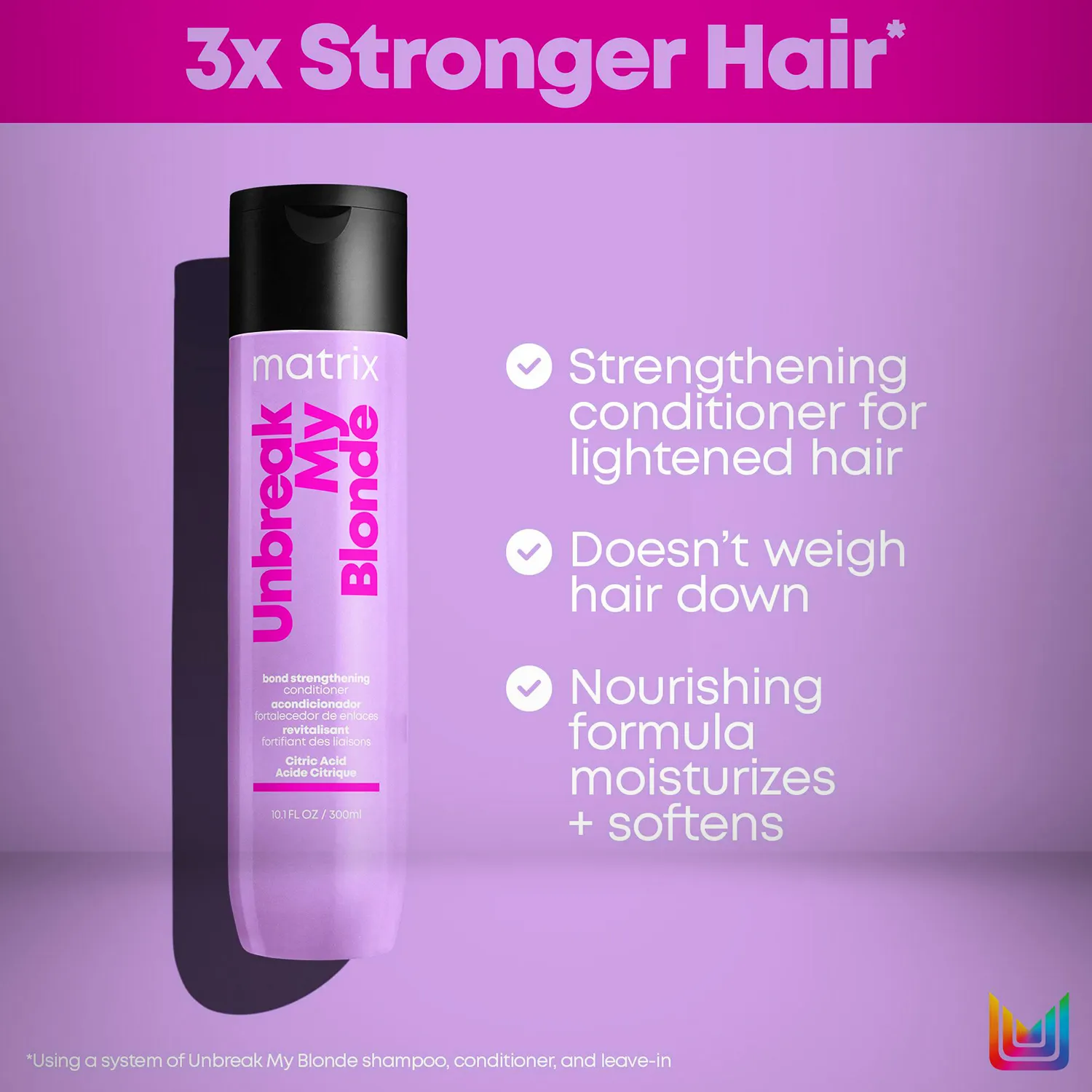 Total Conditioner Blonde My Unbreak 300mL Results - View 4